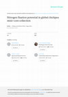 Research paper thumbnail of Nitrogen fixation potential in global chickpea mini-core collection