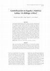 Research paper thumbnail of Gentrificación en España y América Latina. Un diálogo crítico