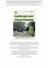 Research paper thumbnail of Characterization of non-urbanized areas for land-use planning of agricultural and green infrastructure in urban contexts