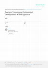 Research paper thumbnail of TEACHERS'CONTINUING PROFESSIONAL DEVELOPMENT IN PRIMARY PHYSICAL EDUCATION