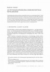 Research paper thumbnail of Az eutanáziaprobléma diskurzusetikai értelmezése (Interpretation of Discourse Ethics in relation to the Euthanasia Issue)