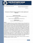 Research paper thumbnail of The Importance of Pragmatic Competence in the EFL Curriculum: Application and Implications