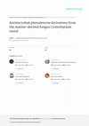 Research paper thumbnail of Antimicrobial phenalenone derivatives from the marine-derived fungus Coniothyrium cereale