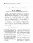 Research paper thumbnail of Carbon and Nitrogen Mineralization in Soil Amended with Value-added Manures and Fertilizers under Varying Temperature and Soil Moisture Regimes