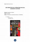 Research paper thumbnail of USO DIDÁCTICO DA LITERATURA NA AULA