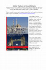 Research paper thumbnail of Little Turkey in Great Britain