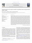 Research paper thumbnail of Integrating physical and empirical landslide susceptibility models using generalized additive models