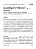 Research paper thumbnail of An Extended Genetic Linkage Map for Watermelon Based on a Testcross and a BC2F2 Population 