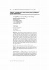 Research paper thumbnail of Supplier Management: Past, Present and Anticipated Future Perspectives