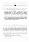 Research paper thumbnail of Victims' rights, victim collectives and utopic disruption at the Extraordinary Chambers in the Courts of Cambodia