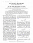 Research paper thumbnail of Fiber-optic beam shaper based on multimode interference