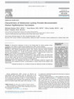 Research paper thumbnail of Characteristics of Adolescents Lacking Provider-Recommended Human Papillomavirus Vaccination