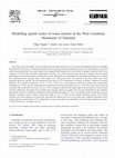 Research paper thumbnail of Modelling spatial scales of water erosion in the West Usambara Mountains of Tanzania