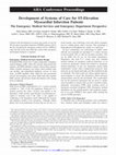 Research paper thumbnail of Perspective Patients: The Emergency Medical Services and Emergency Department Development of Systems of Care for ST-Elevation Myocardial Infarction