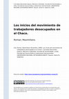 Research paper thumbnail of Los inicios del movimiento de trabajadores desocupados en el Chaco