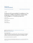 Research paper thumbnail of Evaluación de la personalidad y la inteligencia: Una perspectiva cattelliana (Evaluation of personality and intelligence: A Cattellian perspective