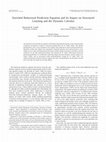 Research paper thumbnail of Enriched Behavioral Prediction Equation and Its Impact on Structured Learning and the Dynamic Calculus