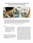 Research paper thumbnail of Paint with Me: Stimulating Creativity and Empathy While Painting with a Painter in Virtual Reality