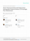 Research paper thumbnail of Three-Dimensional Electrode Displacement Elastography Using the Siemens C7F2 fourSight Four-Dimensional Ultrasound Transducer