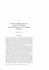 Research paper thumbnail of The 1st millennium AD in north central Peru: Critical perspectives on a linguistic prehistory    