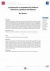 Research paper thumbnail of A Licencia CC-NC-ND ¿Cooperación o competencia? Políticas exteriores y políticas de defensa