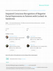 Research paper thumbnail of Impaired Conscious Recognition of Negative Facial Expressions In Patients With Locked-In Syndrome