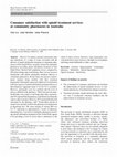 Research paper thumbnail of Consumer Satisfaction With Opioid Treatment Services at Community Pharmacies In Australia