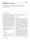 Research paper thumbnail of The measurement of taxonomic evenness in zooarchaeology