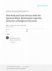 Research paper thumbnail of How Body and Soul Interact With the Spiritual Mind: Multimodal Cognitive Semiotics of Religious Discourse