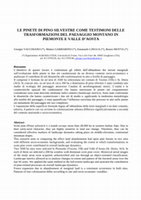 Research paper thumbnail of Le pinete di Pino silvestre come testimoni delle trasformazioni del paesaggio montano in Piemonte e Val d'Aosta