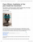 Research paper thumbnail of Flann O'Brien: Godfather of the post-modernist movement | Independent