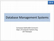 Research paper thumbnail of Lecture 7b - Logical Database Design & Relational Model.pdf