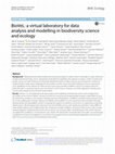 Research paper thumbnail of BioVeL: a virtual laboratory for data analysis and modelling in biodiversity science and ecology