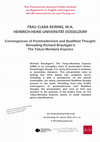 Research paper thumbnail of Convergences of Postmodernism and Buddhist Thought: Rereading Richard Brautigan's "The Tokyo-Montana Express"