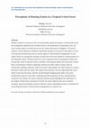 Research paper thumbnail of Perceptions of housing estates in a tropical urban forest