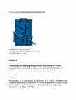 Research paper thumbnail of Translating and adapting measurement instruments for cross-linguistic and cross-cultural research: a guide for practitioners