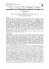 Research paper thumbnail of Alternance Codique en Classe de FLE: Raisons d’Ordre Pédagogique Chez les Enseignants et Facteurs de Motivation Chez les Apprenants