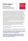 Research paper thumbnail of Call for papers People of the North Sea