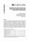 Research paper thumbnail of INFLUÊNCIA DO AFETO POSITIVO NA RELAÇÃO DE APRENDIZAGEM ENTRE ORIENTADOR E ORIENTANDO