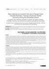 Research paper thumbnail of Raw material procurement and use at Gargas Cave (Hautes-Pyrénées, France):a Pyrenean-foothill economy during the Gravettian period. Munibe, 67, 2016