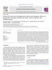 Research paper thumbnail of A phase I/II clinical trial investigating the adverse and therapeutic effects of a postoperative autologous dendritic cell tumor vaccine in patients with malignant glioma