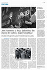 Research paper thumbnail of José Antonio Primo de Rivera El País 8 febrero 2017.pdf