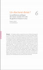 Research paper thumbnail of Un électorat divisé? Les préférences politiques des classes sociales et le vote de gauche en Suisse 2007