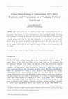 Research paper thumbnail of Class (Non)Voting in Switzerland 1971-2011: Ruptures and Continuities in a Changing Political Landscape