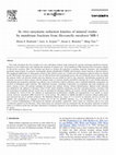 Research paper thumbnail of In vitro enzymatic reduction kinetics of mineral oxides by membrane fractions from Shewanella oneidensis MR-1