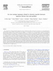 Research paper thumbnail of An iron isotope signature related to electron transfer between aqueous ferrous iron and goethite