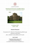 Research paper thumbnail of Il monastero di Nonantola fra politiche regie e attivismo aristocratico: fisco e clientele in area emiliana nel IX secolo, Seminari di ricerca medievistica, Bologna 14 febbraio 2017