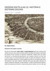 Research paper thumbnail of GIDDENS EM PÍLULAS (5): HISTÓRIA E SISTEMAS SOCIAIS