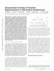 Research paper thumbnail of Unsupervised learning of invariant representations with low sample complexity: the magic of sensory cortex or a new framework for machine learning?