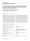 Research paper thumbnail of In vitro digestion of starches in a dynamic gastrointestinal model: an innovative study to optimize dietary management of patients with hepatic glycogen storage diseases